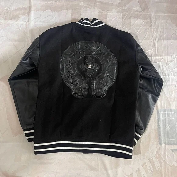 Chrome Hearts Classic Cross Metallic Black Jacket - Picture 2 of 12